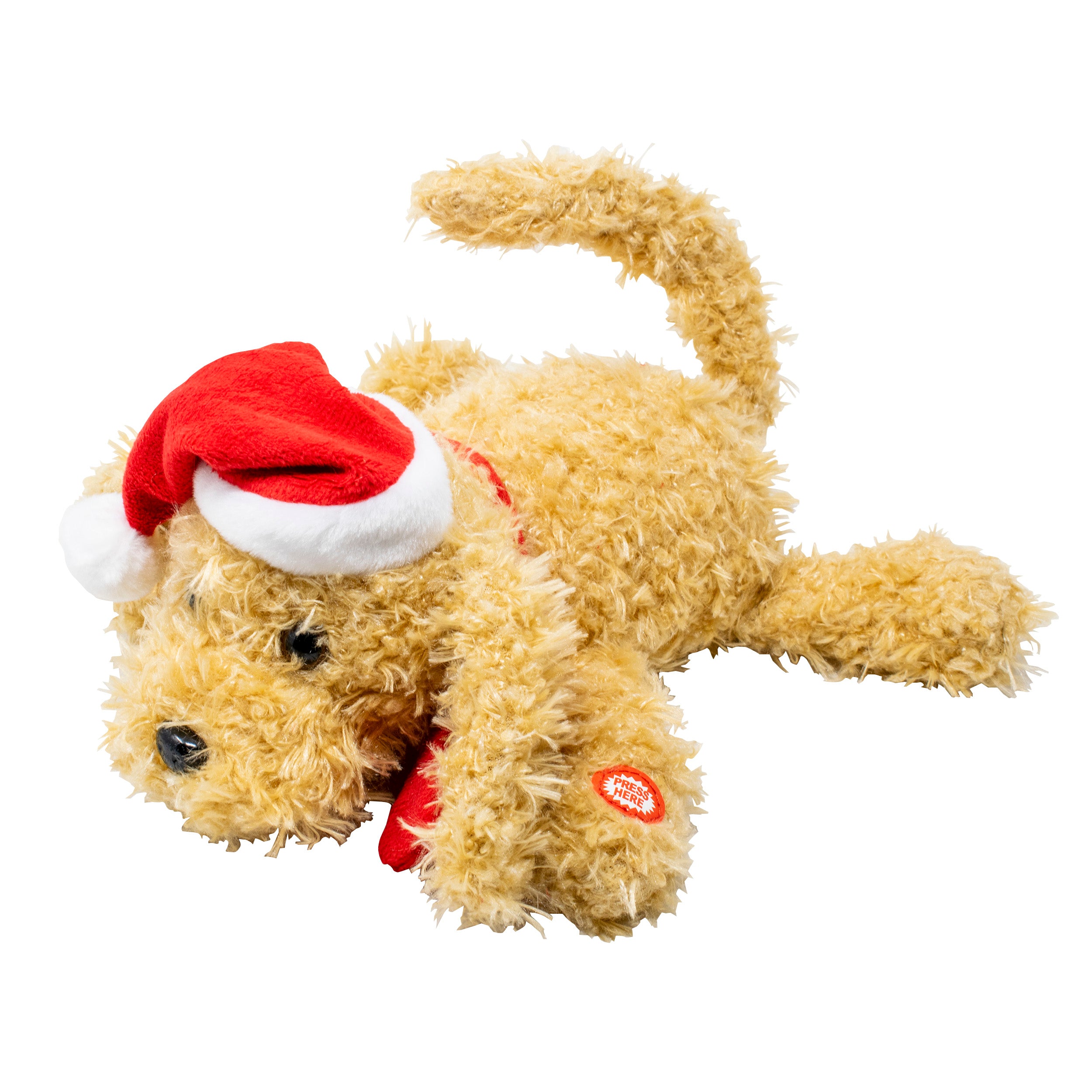 New ???? Premier Laughing Rolling Santa's Helper ???? Christmas Puppy ???? 3 New ???? Premier Laughing Rolling Santa's Helper ???? Christmas Puppy ????