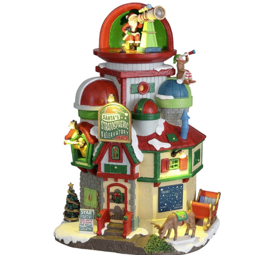 Lemax Christmas Santa’s Stratospheric Observatory Outlet ???? Lemax ???? Christmas Santa’s Stratospheric Observatory ✔️ -Konstsmide Shop 15801