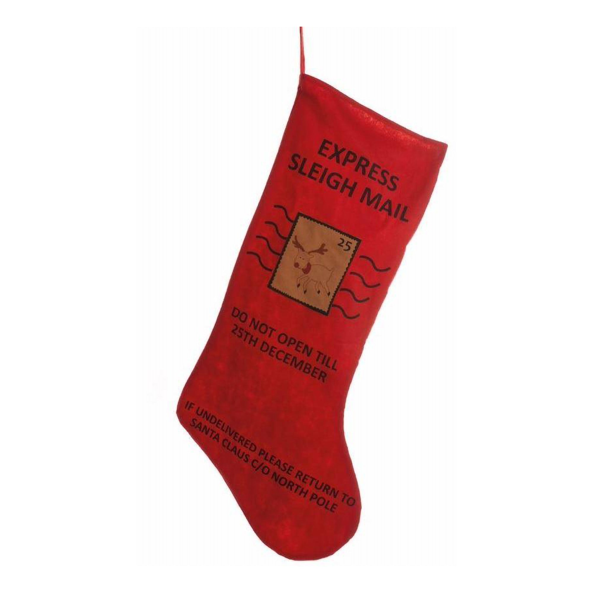 Best deal ???? Festive Giant Red Felt Santa Express ???? Christmas Stocking ???? 3 Best deal ???? Festive Giant Red Felt Santa Express ???? Christmas Stocking ????