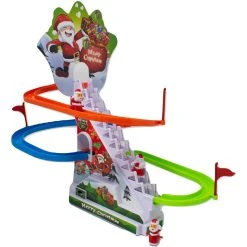 Discount ๐ Festive Merry ๐ Christmas Santa Race With Lights And Music ๐