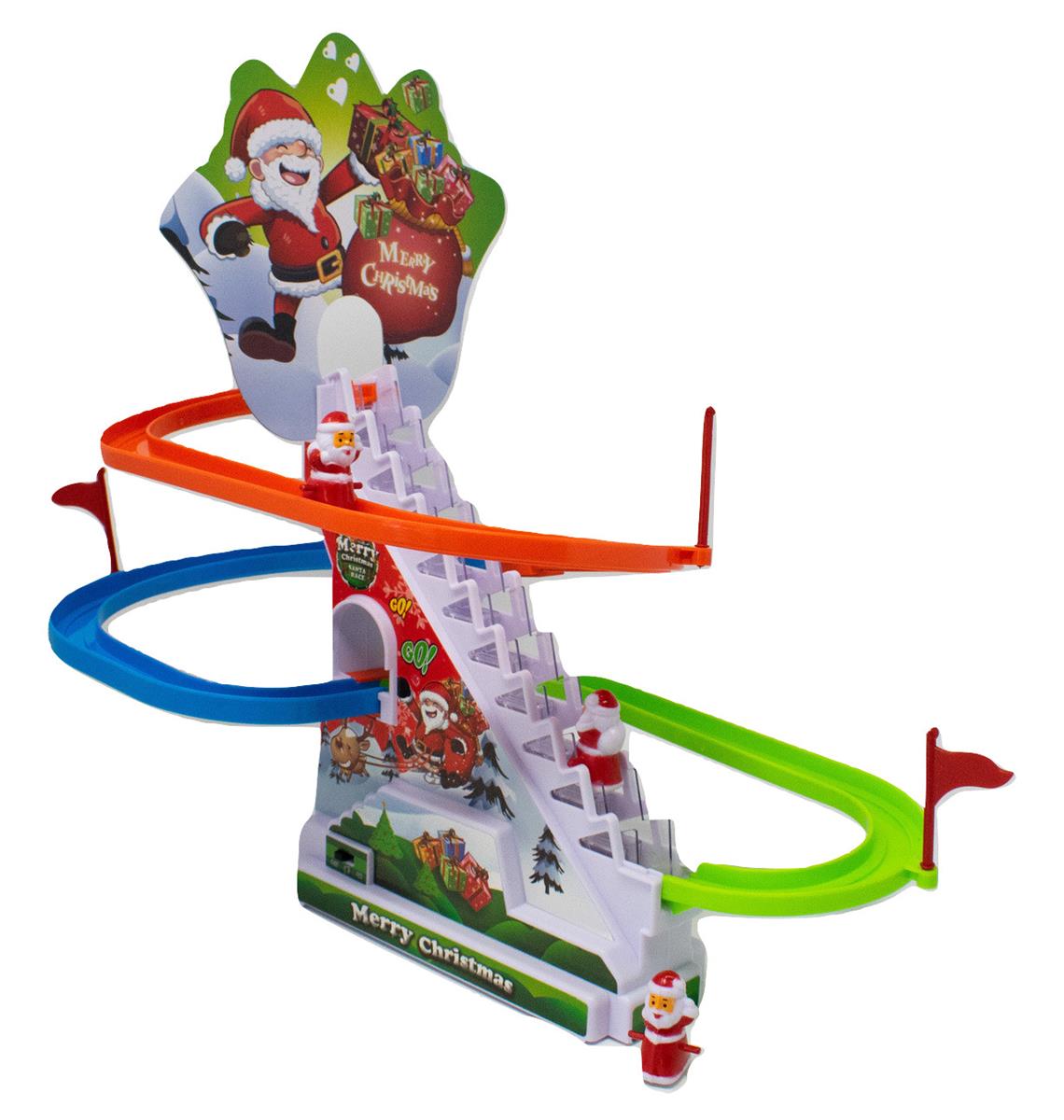 Merry Christmas Santa Race with Lights and Music Discount ???? Festive Merry ???? Christmas Santa Race With Lights And Music ???? -Konstsmide Shop 170317 1