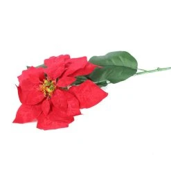 Outlet 🌟 Kaemingk Silk Poinsettia On Stem 🎁 Christmas Flower 🥰 -Konstsmide Shop 1E7A1741