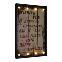 Discount 😀 Jingles Wishing You Framed White Lit 🎄 Christmas Sign 🌟 -Konstsmide Shop 1E7A4716