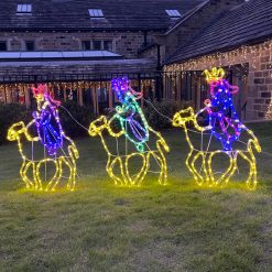 Budget ???? Premier Three Wise Men On Camels ???? Christmas Nativity Rope Light Silhouettes ???? -Konstsmide Shop 20220427 194528504 iOS