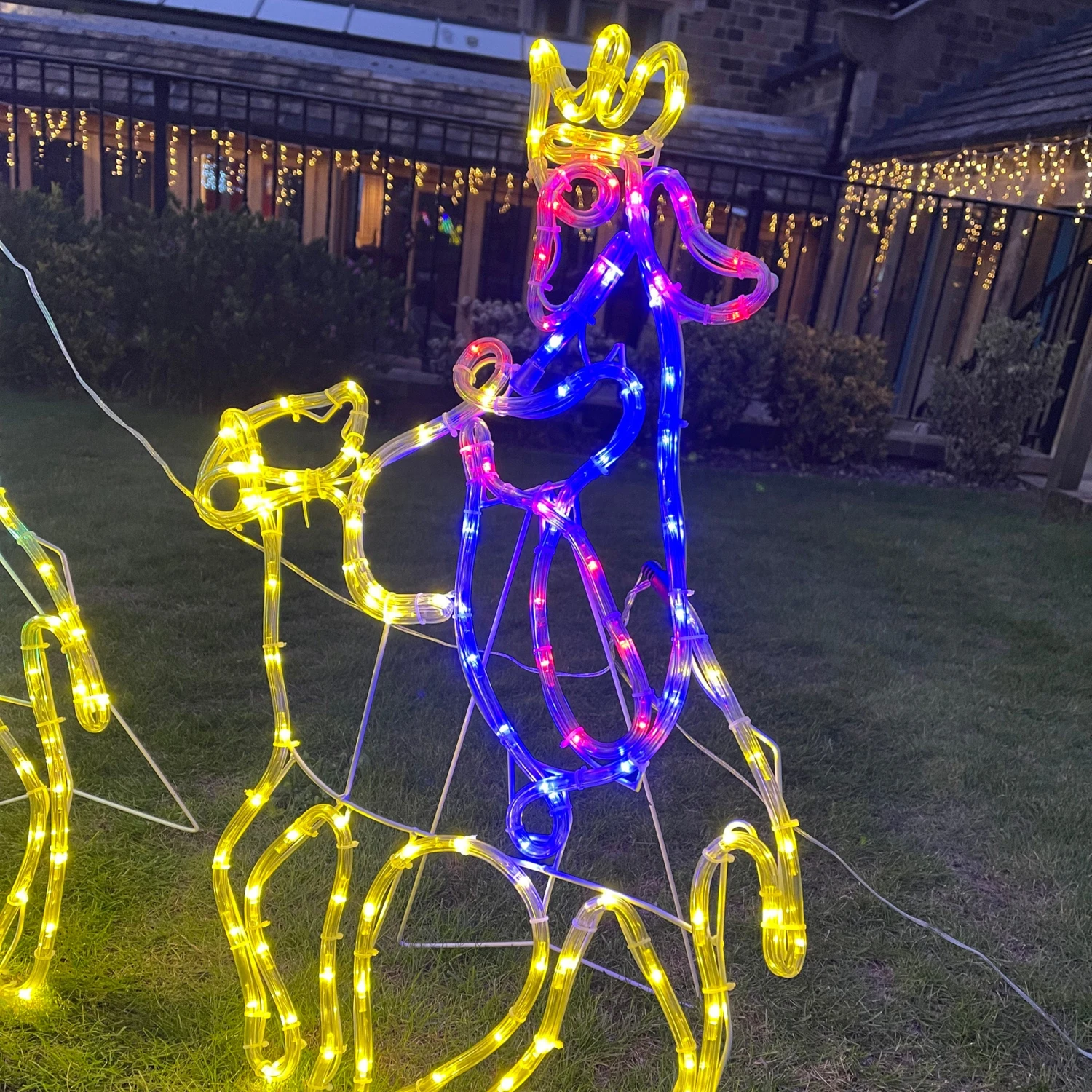 Budget ๐ Premier Three Wise Men On Camels ๐ Christmas Nativity Rope Light Silhouettes ๐ 6 Budget ๐ Premier Three Wise Men On Camels ๐ Christmas Nativity Rope Light Silhouettes ๐ - Image 4