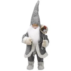 Best Sale ⭐ Three Kings 60cm Luxury Standing Santa In Grey 🎄 Christmas Display 🛒 6 Best Sale ⭐ Three Kings 60cm Luxury Standing Santa In Grey 🎄 Christmas Display 🛒 -Konstsmide Shop 2516018 JumboPapaNoel Grey CutOut 900137