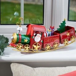 Outlet โจ Three Kings All Aboard! Santa's Star Express Ornament โจ
