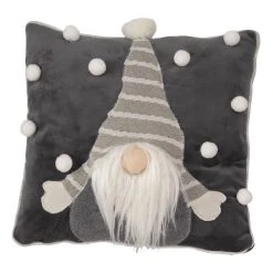 Discount 🥰 Three Kings Festive Gonkert Luxury 🎁 Christmas Cushion 🥰 9 Discount 🥰 Three Kings Festive Gonkert Luxury 🎁 Christmas Cushion 🥰 -Konstsmide Shop 2531109 GonkertCushion Grey Cutout 900146