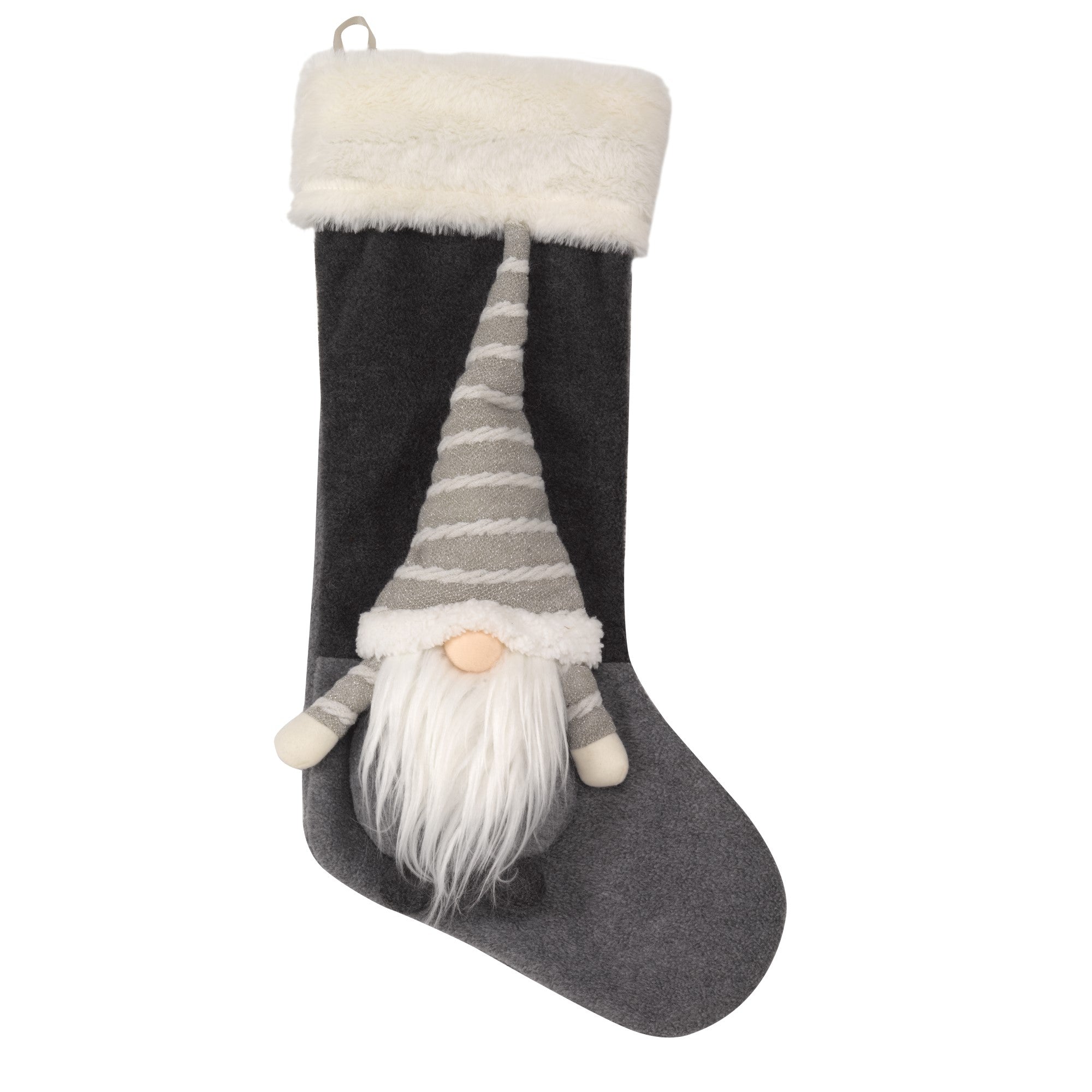 Luxury Festive Gonkert Stocking in Grey Best reviews of β Three Kings Luxury Festive Gonkert Stocking In Grey ???? -Konstsmide Shop 2531201 GonkertStocking Grey CutOut 900155