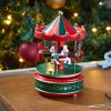 Best Pirce ???? Three Kings Luxury Red And Green Animated Musical Carousel ???? 1 Best Pirce ???? Three Kings Luxury Red And Green Animated Musical Carousel ???? -Konstsmide Shop 2538108 MusicalCarousel Insitu 900198