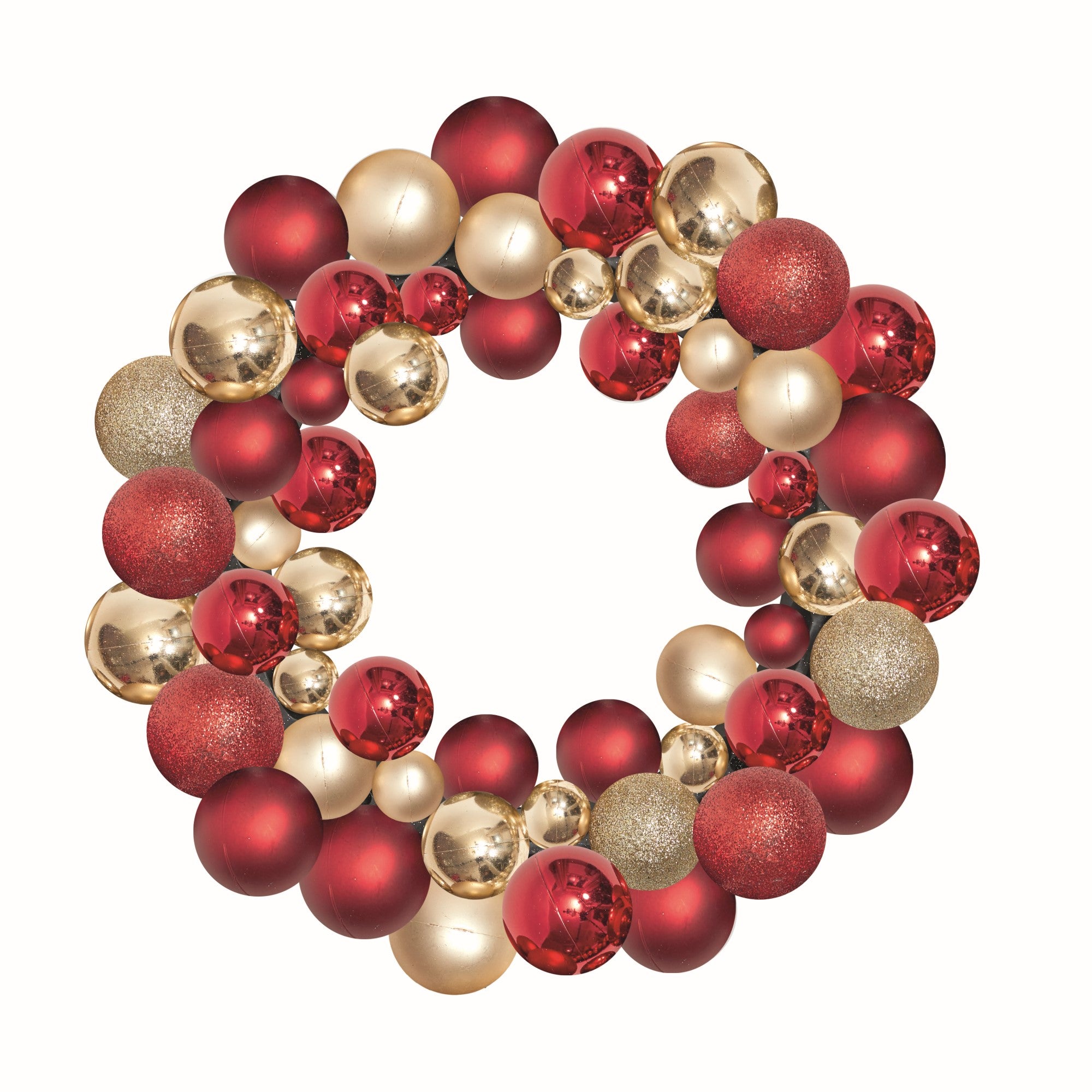 40cm Festive Bauble-Esque Wreath in Ruby Brand new ???? Three Kings 40cm Festive Bauble-Esque Wreath In Ruby ???? -Konstsmide Shop 25420032542023 Bauble EsqueWreathRuby Cutout 900205