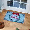 Discount ???? Three Kings Festive Merry ❄ Christmas Wreath Door Mat ???? -Konstsmide Shop 2555008 MerryChristmas Insitu 900217