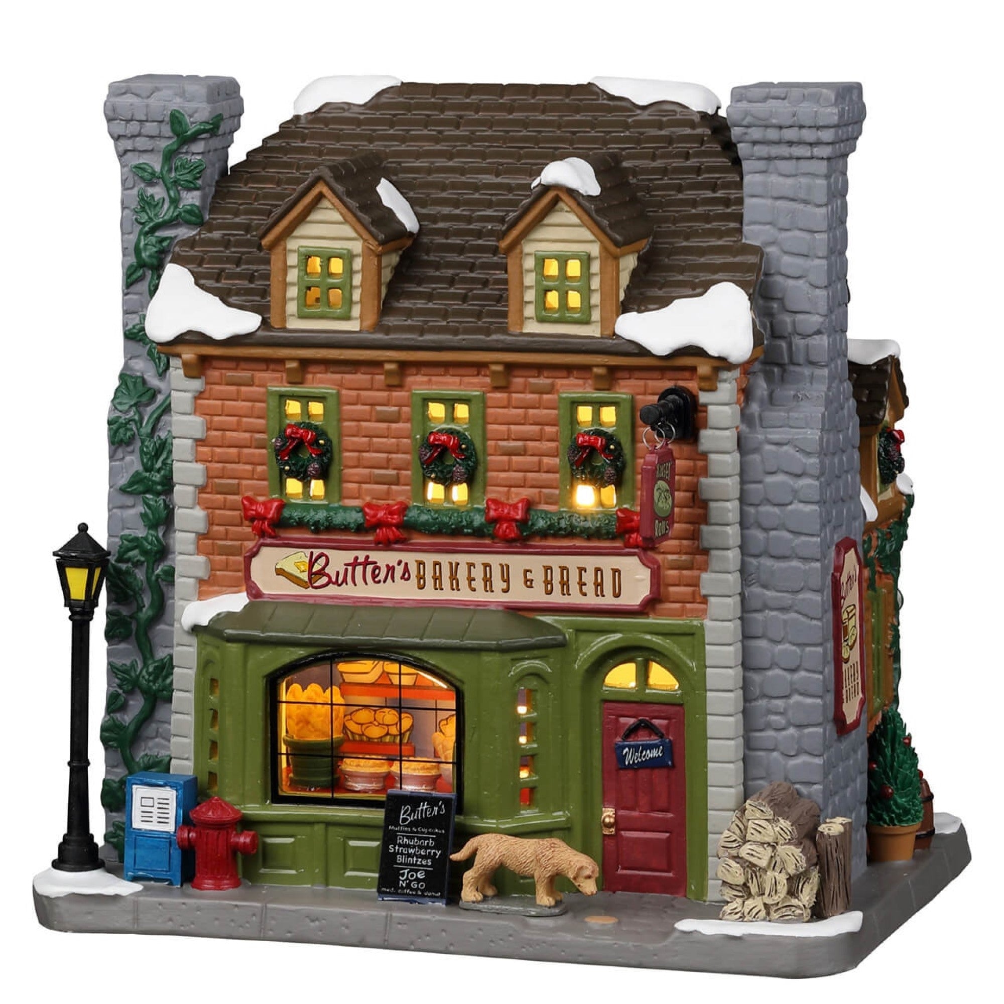 Lemax Butter's Bakery & Bread Christmas Shop Best Sale ???? Lemax Butter's Bakery & Bread ???? Christmas Shop ???? -Konstsmide Shop 25874 900942