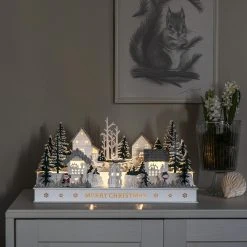 Top 10 ๐ Konstsmide Wooden ๐ Christmas Silhouette Village ๐