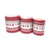 Coupon 🥰 Koopman Set Of 3 Round 🎁 Christmas Tins For Biscuits And Sweets 🎁 -Konstsmide Shop 423652