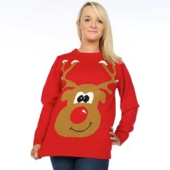 Discount 🎉 The 🎁 Christmas Workshop Reindeer 🎁 Christmas Jumper 🎉