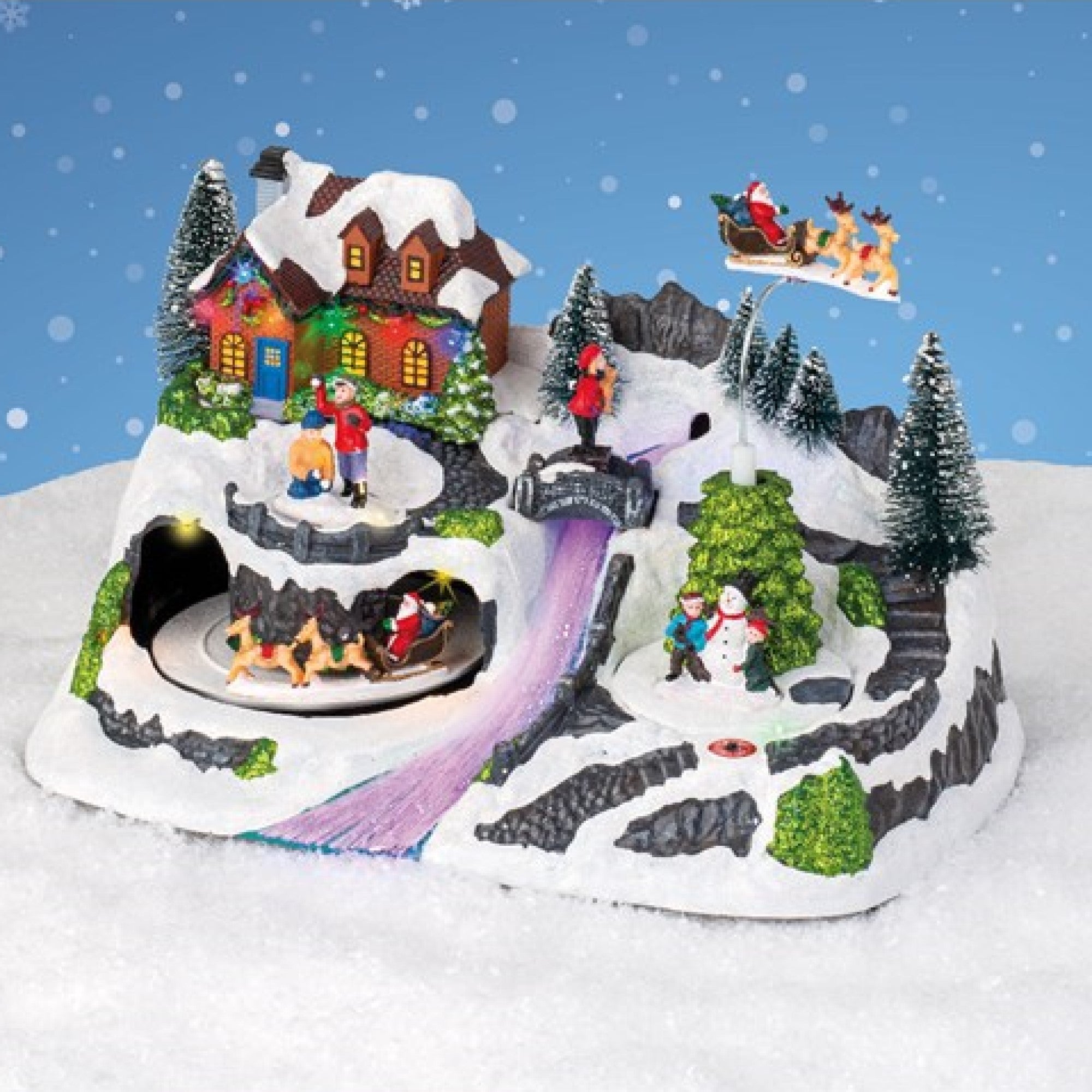 Best reviews of ✨ Kaemingk Animated ???? Christmas Village Scene With Santa And Reindeers ???? 5 Best reviews of ✨ Kaemingk Animated ???? Christmas Village Scene With Santa And Reindeers ???? - Image 3