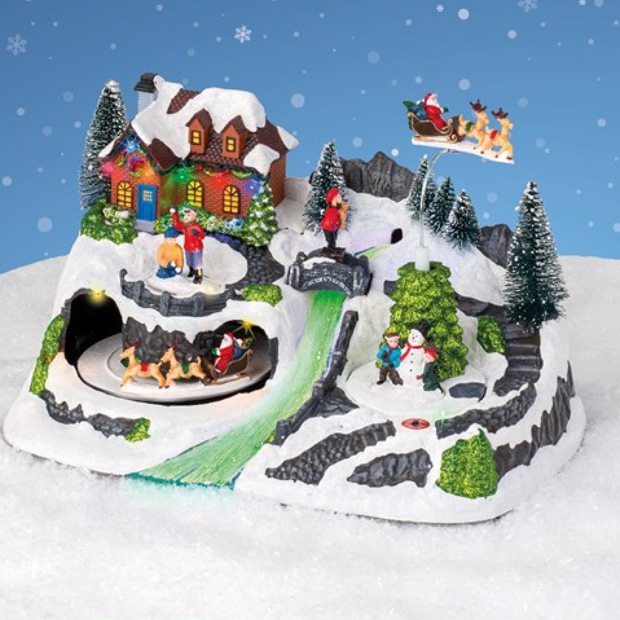 Best reviews of ✨ Kaemingk Animated ???? Christmas Village Scene With Santa And Reindeers ???? 6 Best reviews of ✨ Kaemingk Animated ???? Christmas Village Scene With Santa And Reindeers ???? - Image 4