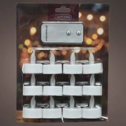 Wholesale 🤩 Kaemingk Pack Of 12 Tealights With Remote Control 🔔