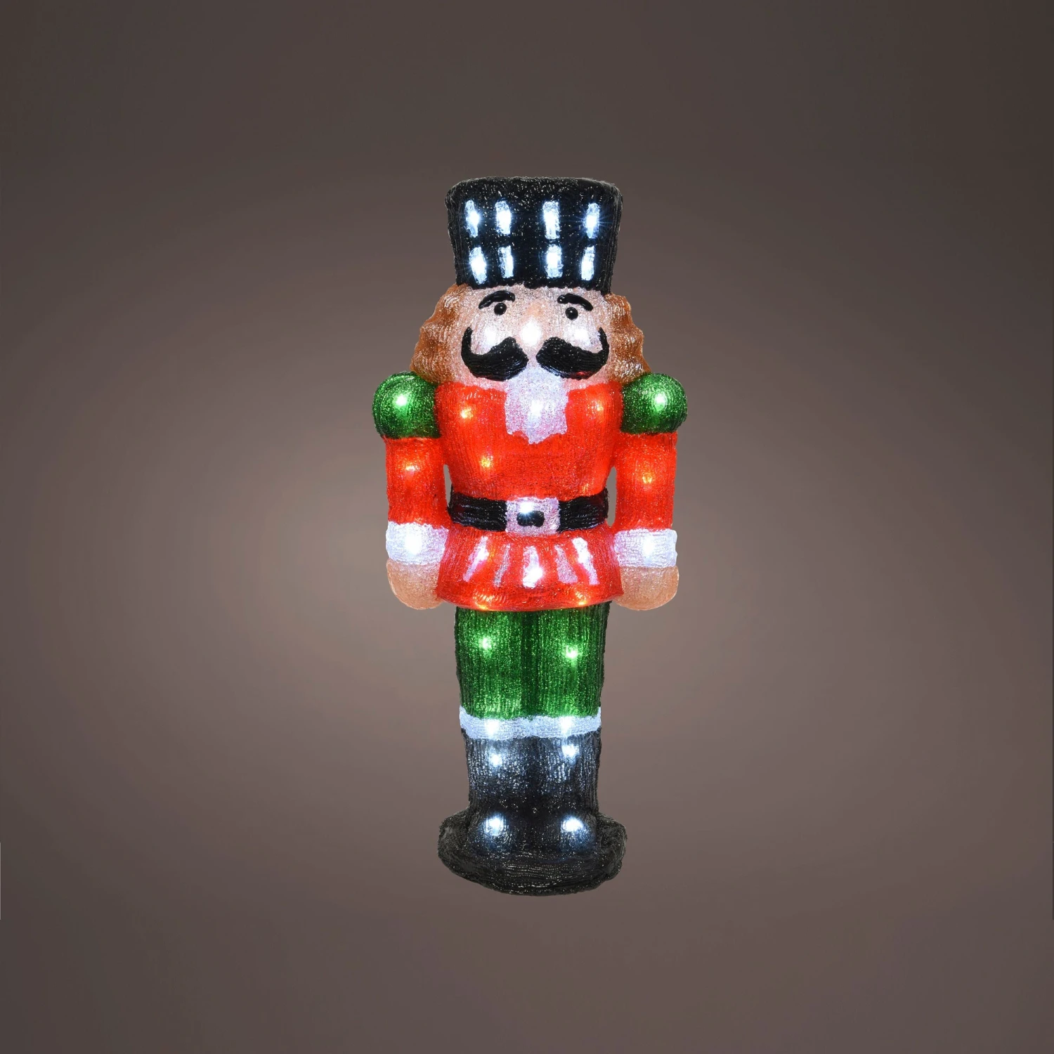 Deals 💯 Lumineo 60cm Acrylic Nutcracker Lit With 60 Ice White LEDs ❤️ 5 Deals 💯 Lumineo 60cm Acrylic Nutcracker Lit With 60 Ice White LEDs ❤️ - Image 3