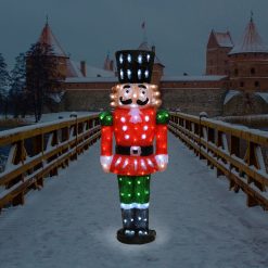 Cheap ???? Lumineo 1.2m Acrylic ???? Christmas Nutcracker Lit With White 150 LEDs ????