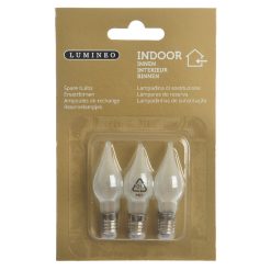 Cheapest ???? Lumineo Spare Window Candle Light White Matte Bulbs (490801/490832/499209) ????