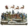 Wholesale ???? Kaemingk ???? Christmas Village Scene With Animated Santa And Reindeer's ???? -Konstsmide Shop 500495 900431