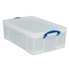 Outlet ???? UK ???? Christmas World 50 Litre Clear Storage Box With Lid ✔️