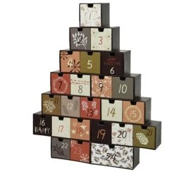 Flash Sale 👏 Kaemingk Leaf Design 🎄 Christmas Advent Calendar ✔️