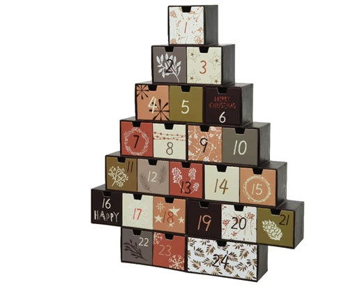 Leaf Design Christmas Advent Calendar Flash Sale ???? Kaemingk Leaf Design ???? Christmas Advent Calendar ✔️ -Konstsmide Shop 521433