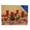 Best reviews of 👍 Premier ❄ Christmas Candle Centrepiece Canvas With LED Lights 👏