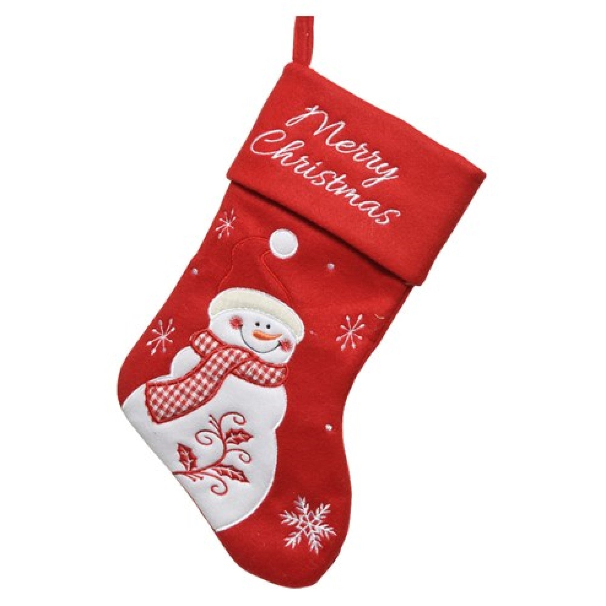 Cheapest ???? Kaemingk Merry ???? Christmas Character Stocking Snowman Design ???? 4 Cheapest ???? Kaemingk Merry ???? Christmas Character Stocking Snowman Design ???? - Image 2