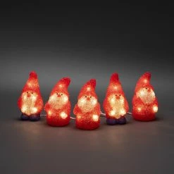 Coupon ๐ Konstsmide Set Of 5 LED Lit ๐ Christmas Santa Gonks ๐ 9 Coupon ๐ Konstsmide Set Of 5 LED Lit ๐ Christmas Santa Gonks ๐ -Konstsmide Shop 6240 103.P.1.0 Copy