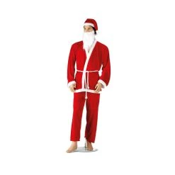 Best Pirce 😉 Kaemingk Adult Santa Suit With Beard And Hat 🌟