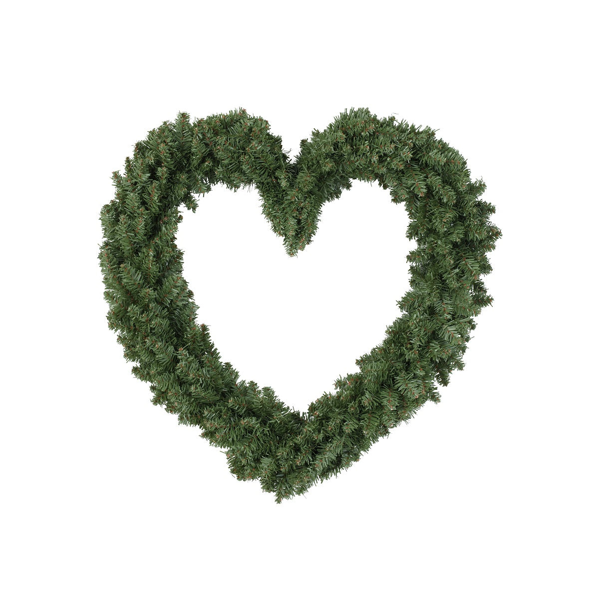 Fir Heart Garland Christmas Wreath Budget ???? Everlands Fir Heart Garland ???? Christmas Wreath ???? -Konstsmide Shop 680270