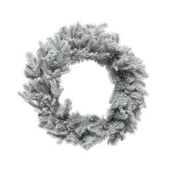 Brand new ???? Kaemingk 50cm Grey Grandis Frosted Luxury ???? Christmas Wreath ????