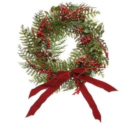 Coupon ???? Kaemingk 50cm Luxury Wreath With Red Bow And Berry Decorations ✨ 4 Coupon ???? Kaemingk 50cm Luxury Wreath With Red Bow And Berry Decorations ✨ -Konstsmide Shop 687056 900493