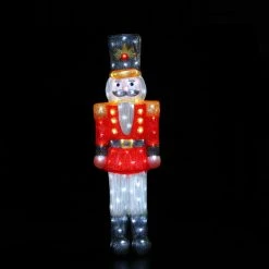 Discount 🔔 Noma Large Acrylic 🔔 Christmas Nutcracker With Red Jacket ⌛ -Konstsmide Shop 6922002 Copy