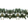 Outlet ⌛ Festive Decorations 2.9m XP Connectable Outdoor ???? Christmas Garland With 100 Ice White LEDs ????