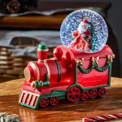Wholesale ❤️ Three Kings All Aboard! Santa's Locomotive Snow Globe ????