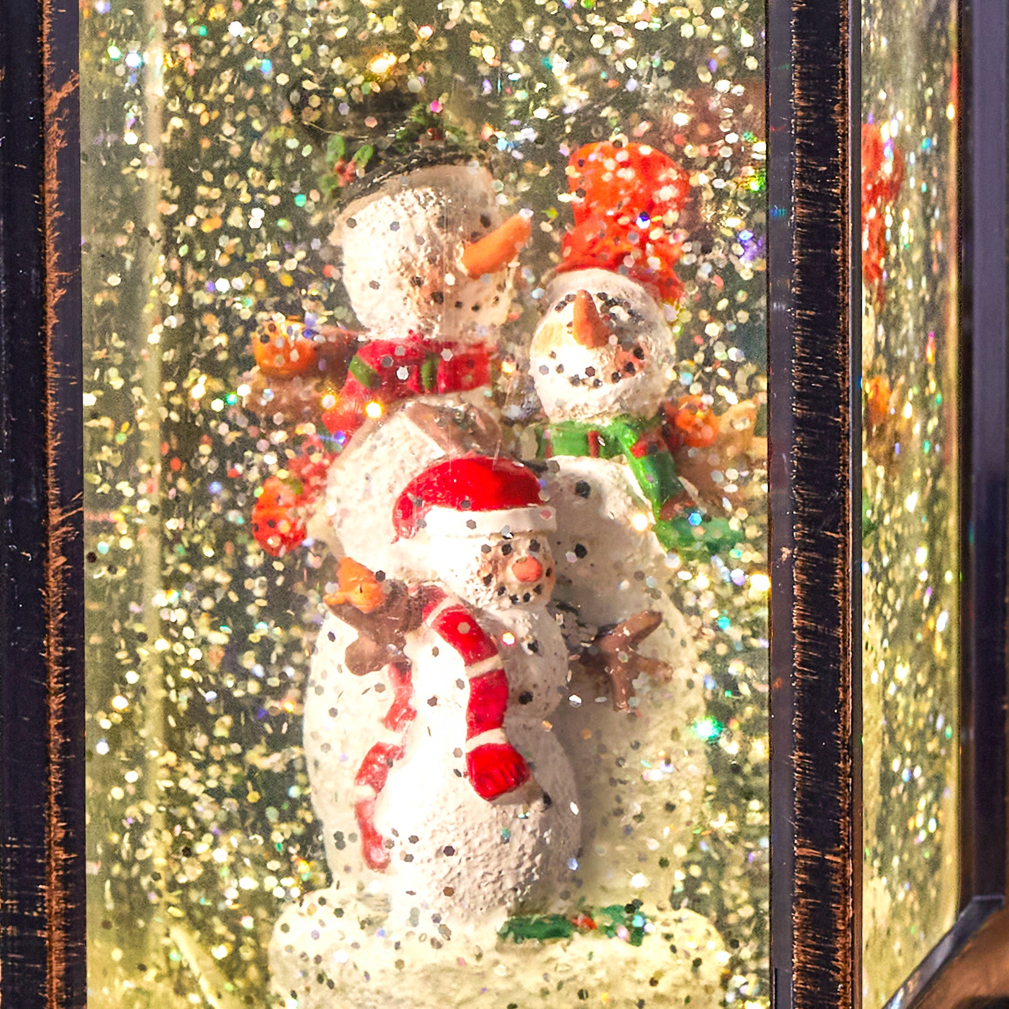 Snowman Snow Swirl Lit Magical Water Spinner Lantern Discount ???? Three Kings Snowman Snow Swirl Lit Magical Water Spinner Lantern β -Konstsmide Shop 900177 1