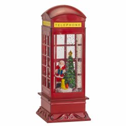 New ✔️ Three Kings Telephone Santa Snow Swirl Water Spinner Lantern ???? -Konstsmide Shop 900178 2