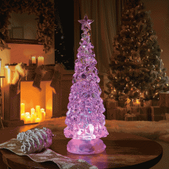 Best Sale ⭐ Three Kings Snow Swirl Ice Tree Water Spinner ????