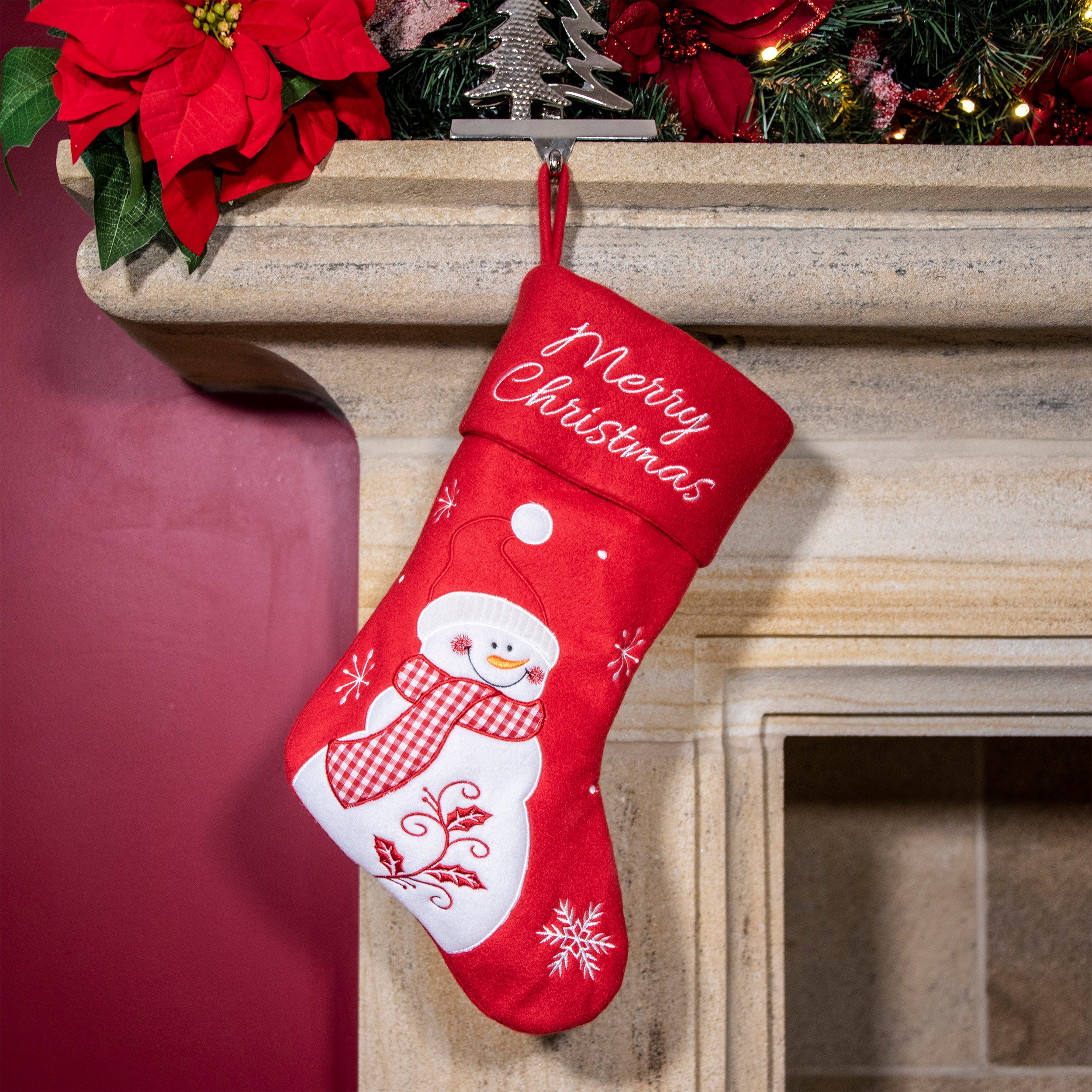 Cheapest ???? Kaemingk Merry ???? Christmas Character Stocking Snowman Design ???? 3 Cheapest ???? Kaemingk Merry ???? Christmas Character Stocking Snowman Design ????