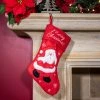 New โค๏ธ Kaemingk Merry ๐ Christmas Character Stocking Santa Design โญ 1 New โค๏ธ Kaemingk Merry ๐ Christmas Character Stocking Santa Design โญ -Konstsmide Shop 900466 SantaStocking