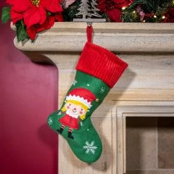 Discount โญ Kaemingk Girl Elf ๐ Christmas Stocking ๐