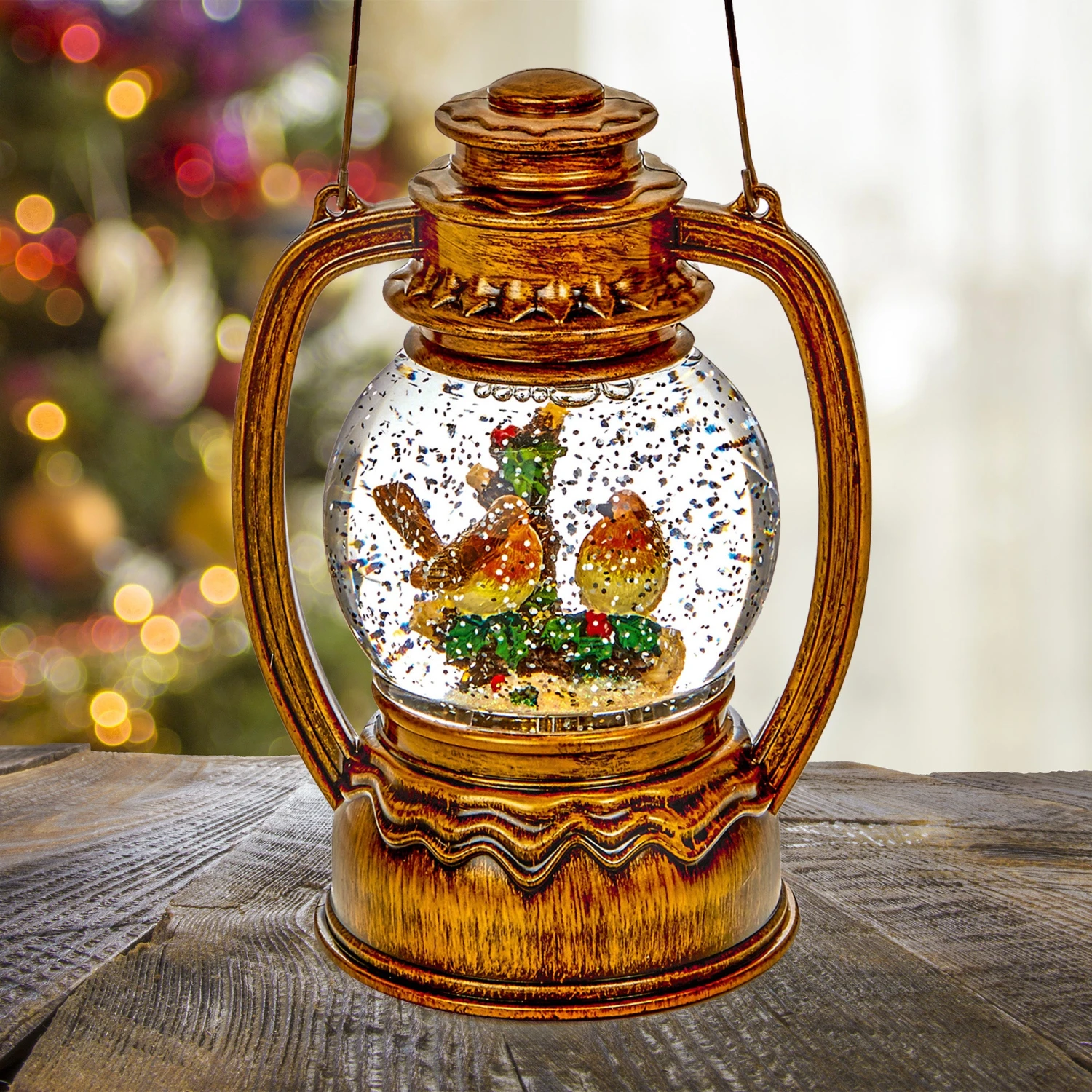 Best Pirce ✨ Premier Robins On A Branch Magic 🎄 Christmas Water Spinner 😀 3 Best Pirce ✨ Premier Robins On A Branch Magic 🎄 Christmas Water Spinner 😀