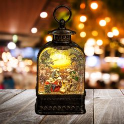 Cheapest ???? Snowtime ???? Christmas Nativity Scene Water Spinner ????