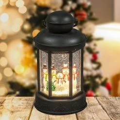 Buy ๐ Snowtime Three Frosty Snowmen Magical Water โ Christmas Spinner ๐งจ