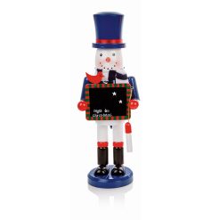 Budget ???? Premier Snowman Nutcracker With ???? Christmas Countdown Chalkboard Blue Hat ????
